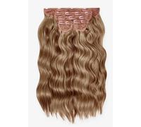 Debenhams Women's Super Thick 22" 5 Piece Wave Hair Extensions in Mellow Brown