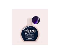 Glaze Supergloss Color Conditioning Gloss - Hydrating Semi-Permanent Color Hair Gloss & Shine Boost - Color Depositing Mask - Vegan, Cruelty-Free - 190ml - Lustrous Ebony - Blue Black