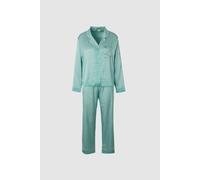 Debenhams Traditional Pyjama Aquifer Print In Turquoise turquoise