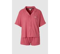 Debenhams Women's Traditional Short Pj Set Desert Rose in Pink | Size: Medium