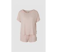 Debenhams Women's Traditional Short Pj Set Peach Blush | Size: Small