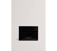 Debenhams Women's Varenya Croc Effect Card Holder Black