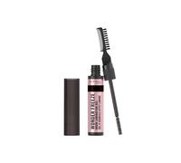 Rimmel Wonder'Freeze Brow Lamination Gel 004 Dark Brown, Sculpt Shape Set Brows One, All Day Hold, Flake-Free, Naturally Fluffy Looking Brows, Dual Comb and Brush, Smudge Proof, Cruelty Free, Vegan