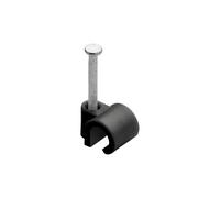 Debflex 700423 Cable Tie - Electric Cable Attachment and Connection - Cable Tie - Fixing Nail - Wire Tie Diameter 4 A 7 mm Black Pack of 50