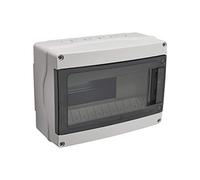 Debflex 706722 Weatherproof Box IP65 1 Row 12 Modules Grey