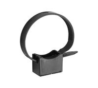 Debflex 709131 10 Cable Ties + 10 Saddle Mounts D16-32 Black