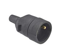 Debflex 713590 Hex Socket Female Socket 2P T 16A Right Waterproof Black