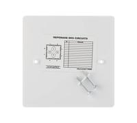 Debflex 718660 Mounting Box Screw Lid 120 x 120 cm White