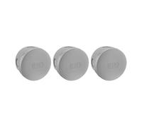 DEBFLEX 718811 718811-Electrical Outdoor Waterproof Set of 3 IP54 Diam 70 Junction Boxes, Grey, D70 / P40