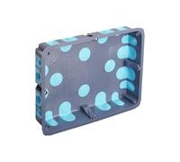 Debflex 718869 Electric Waterproof Outdoor Storage Box Encastree Stop Air 270 x 200 x 50 + Debflex-718869, Grey/Blue/White