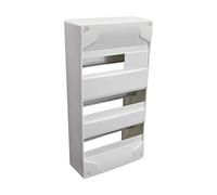 DEBFLEX Modular Case Empty 3 Racks 39 Modules 482 x 489 x 94 mm White