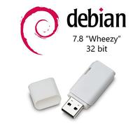 Debian 7.8 Wheezy 32Bit Full Operating System On 8GB Bootable USB [Not DVD / CD]