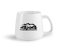 DEBINGY Ceramic Fruit Cup Tea Cup Modern 4X4 Off-Road 1500 2500 Dakota Truck Car Set （14oz/400ml） Coffee, Tea, Latte, Milk, Cocoa, Juice and Other Hot Drinks