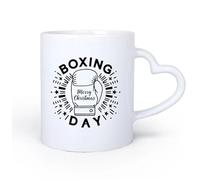 DEBINGY Ceramic Heart-Shaped handleCeramic Cup for Home and Office a Festive Boxing Day Gathering 11oz/320ml Ceramic Coffee Mug for Cappuccino Tea, Milk,