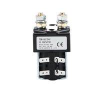 DEBLAN ZJW100(SW80) 125A DC Contactor Storage Normally Open 12V 24V 36V 48V 60V 72V (Color : 72V)