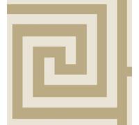 Debona Athena Champagne Gold Wallpaper 4012 - Designer Glitter Greek Keys