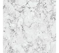 Debona Athena Marble Effect Plain White Glitter Metallic Wallpaper 4021