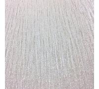 Debona Crystal Plain Pattern Textured Stripe Glitter Motif Vinyl Wallpaper (Ivory 9000)
