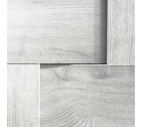 Debona Harrow Weave Wood Panel Wallpaper in Grey Debona Grey