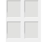 Debona Heritage Wood Panel White Wallpaper 6740