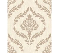 Debona Luxury Crystal Damask Ivory & Gold Wallpaper 9030