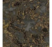 Debona Wallpaper 6357 Debona Liquid Marble Black