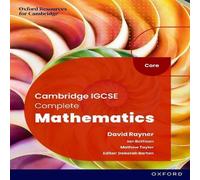 Deborah Barton Cambridge IGCSE Complete Mathematics Core: Student Book Sixth Deborah Barton Multicolor