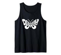 Deborah Butterfly - Personalized Cute Name Word Art Tank Top