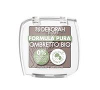 Deborah Eyelid Shadow Mono Organic Formula Pure Colour No. 09 Mat Grey Brown, with Ingredients 100% Natural Origin, Vegan and Animal Friendly