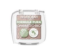 Deborah Eyeshadow Mono Organic Formula Pure Colour No. 07 Taupe, with Ingredients 100% Natural Origin, Vegan and Animal Friendly