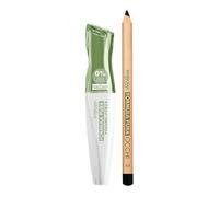 Deborah Milano Black Eye Pencil Makeup Set 01 - Pure Formula Mascara Bio Volume and Strength, High Tolerability Without Parabens, Long Lasting, Gives Nourished and Strong Eyelashes, Black, 12 ml