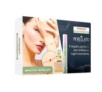 Deborah Milano Formula Pura Women's Gift Set, Inlcude Mascara Volume & Care Bio, Multifunctional Enamel, Morellato Bracelet with Red Enamel Boule