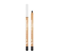 Deborah Milano Organic Formula Pura Eye Pencil, Colour: Black, No.1, High Tolerance, for Sensitive Eyes with 100% Natural Ingredients