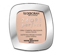 Deborah Milano - Perfect 24 Hour Compact Powder SPF 15, N2 Light Rose, Ultra-Fine Texture, Optimal Action, Soothing and Regenerating, Suitable for Sensitive Skin, 9g