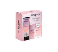Deborah Milano Romantic Eau de Toilette, Women's Fragrance, Delicate and Flowery Fragrance, 100 ml + Bath Shower 250 ml