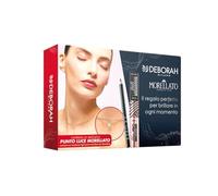 Deborah Milano Women's Gift Set, Inlcude Mascara Like Pro Lash Lamination, 24 Hour Black Eye Pencil, Light Point Necklace with Cubic Zirconia