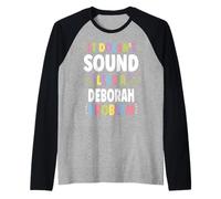 Deborah Personalized Women's Gift Custom Deborah Raglan Baseball Tee