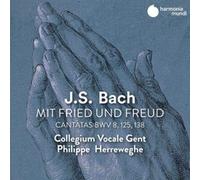 DEBORAH YORK - J.S. BACH CANTATAS BWV 8 125 138 - CD ALBUM - J123z