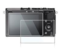 debous Screen Protector Compatible with fujifilm Fuji x-t3 x70 xt3 Leica M10 Leica SL Type 601 Nikon J4 J5 Panasnic LX9 LX10 G8 G7,Anti-Scratch 9h Hard Clear Optical Tempered Glass Sheet (2pcs)