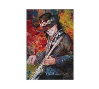 Debra Hurd's Work Stevie Ray Vaughan Art Artist Oil Painting Abstract Music Jazz Aesthetic 10 Canvas Poster Wall Art Decor Print Picture Paintings for Living Room Bedroom Decoration Unframe-style 24x3