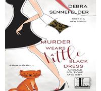 Debra Sennefelder Murder Wears a Little Black Dress Paperback Book Debra Sennefelder Multicolor