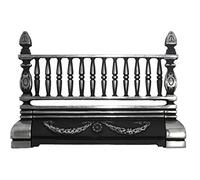 DeBrett Fires Victorian/Georgian Style Replacement Free Standing Fret/Front Bar/Fender in Highlight Polished (NOT BLACK) B21 Cast Iron