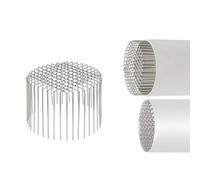 Debris Blocking Drain Cover Stainless Steel Downspout Strainer with Compressible Legs for Terrace Roof Water Passage Roof Drain Guard Stainless Steel Downspout Strainer Outdoor Debris Screen Bird Fit
