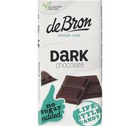 Debron No Added Sugar Stevia Dark Chocolate Bar 85 g (Pack of 6)