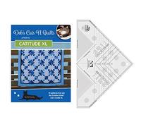 Deb's Cats N Quilts Bundle - The Catitude XL Book & Creative Grids Cat's Cradle Tool XL CGRDH1XL