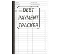 Debt Payment Tracker: Simple Bill Payment Organizer & Debt Tracker | Minimalist 6x9 Financial Planner to Stay on Top of Your Budget