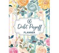 debt payoff planner | a Simple Debt Payoff Planner That Helps You to Track Your Financial Situation and Payoff Debts | budget notebook | Paying off ... Student Loan Organizer: flower cover design.