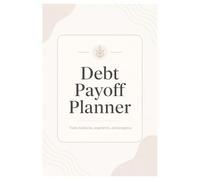 debt payoff tracker: paper debt tracker to aid in financial freedom and debt payoff
