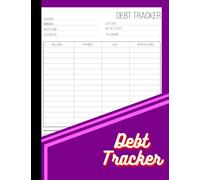 Debt Tracker: Simple Ledger Debt Tracker Book And Organizer | Money Debt Tracker Keeper Budgeting Financial Planning | Debt Payoff Planner