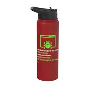 Debugger Debugging - Computer Science Programmer & Coding Stainless Steel Insulated Water Bottle